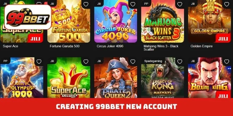 99BBET new account