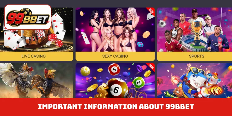 Important information about 99BBET